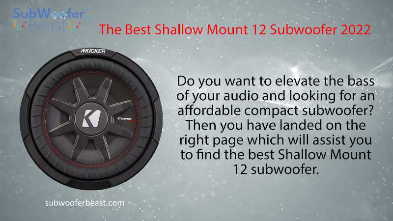 Best Shallow Mount 12 Subwoofer 2022