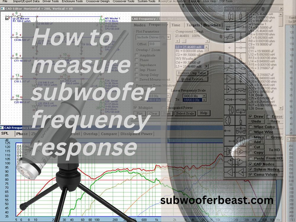 How to measure subwoofer frequency response
