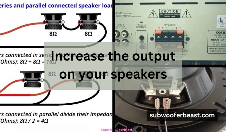 2. Increase the output on your speakers.