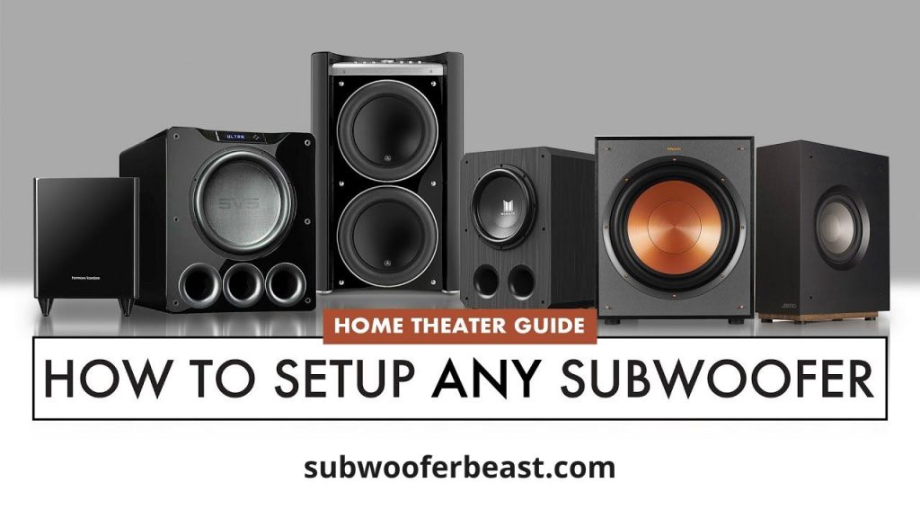 How to set up LG soundbar with subwoofer